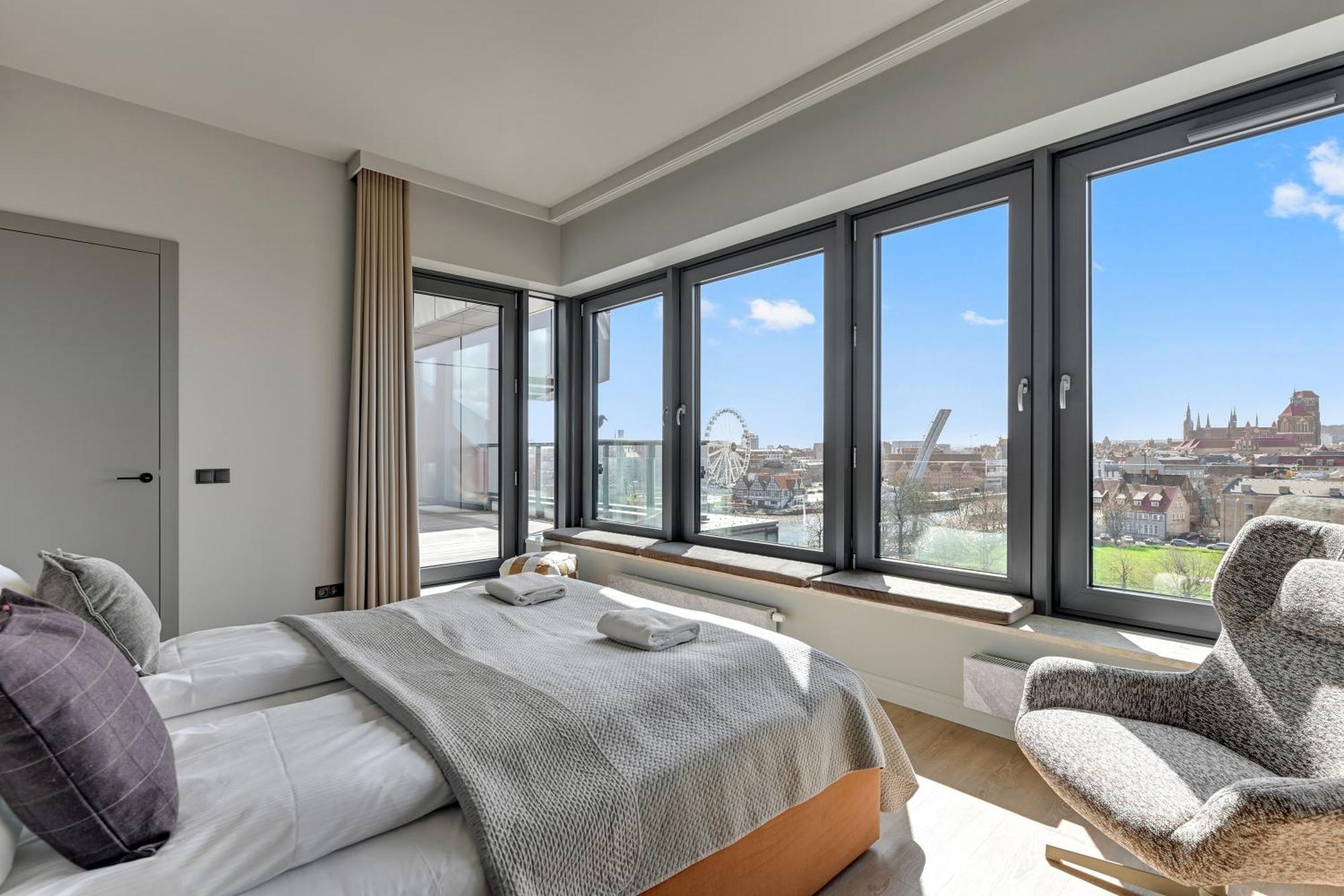 Blue Mandarin Riverside Premium Sauna & Gym Leilighet Gdańsk